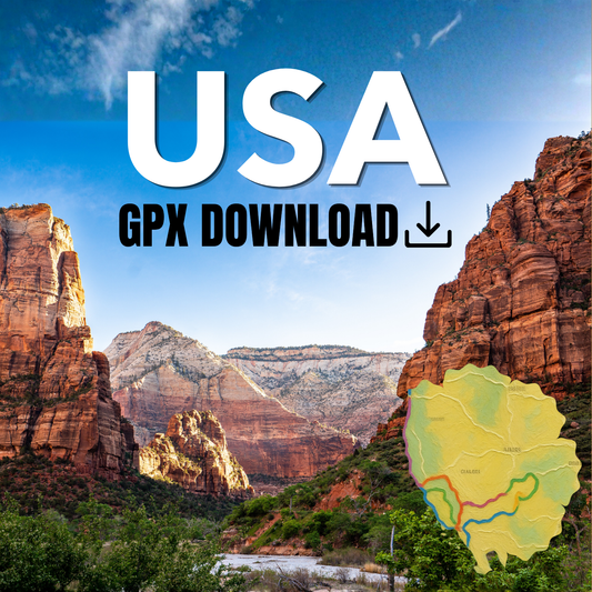 [Download] GPX Track 2024 USA Westküste